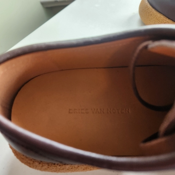 DRIES VAN NOTEN Brown Leather Oxfords many sizes BNWOB main image 13